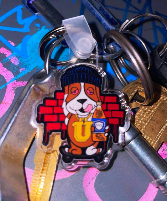 SICK PUPP KEYCHAIN